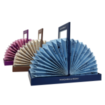 Perfume Beauty Box Special  Fans Shaped Skin Care Packaging Box | Magnetic Closure Lid