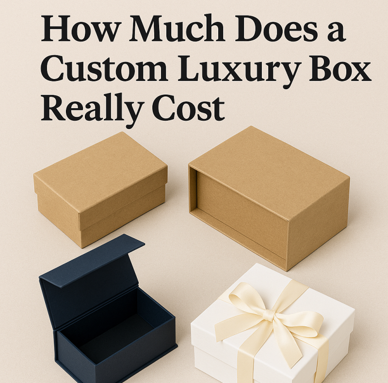 How Much Does a Custom Luxury Box Really Cost? Unboxing the Truth Behind Handmade Packaging Prices