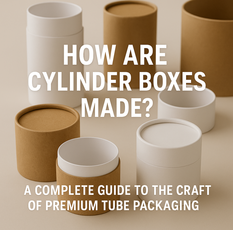 How Are Cylinder Boxes Made? | Custom Paper Tube Packaging Explained