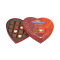 Personalised Chocolate Gift Box | Heart Shaped Rigid Cardboard Box | Food Grade PET Blister Tray Insert