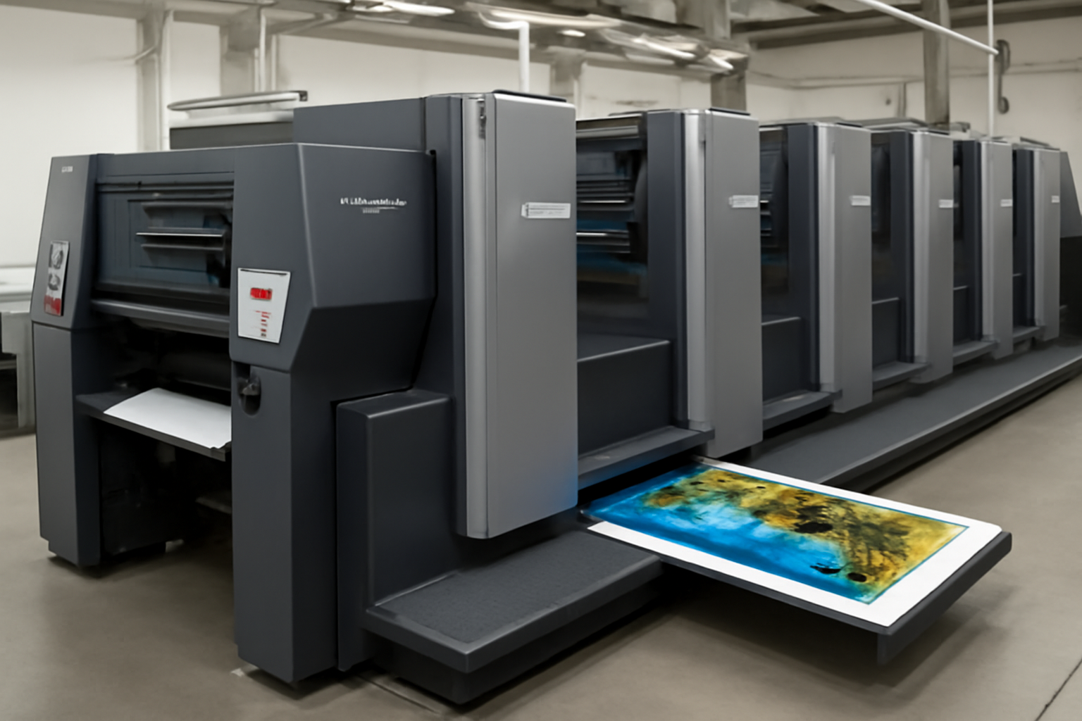 Heidelberg printing machine
