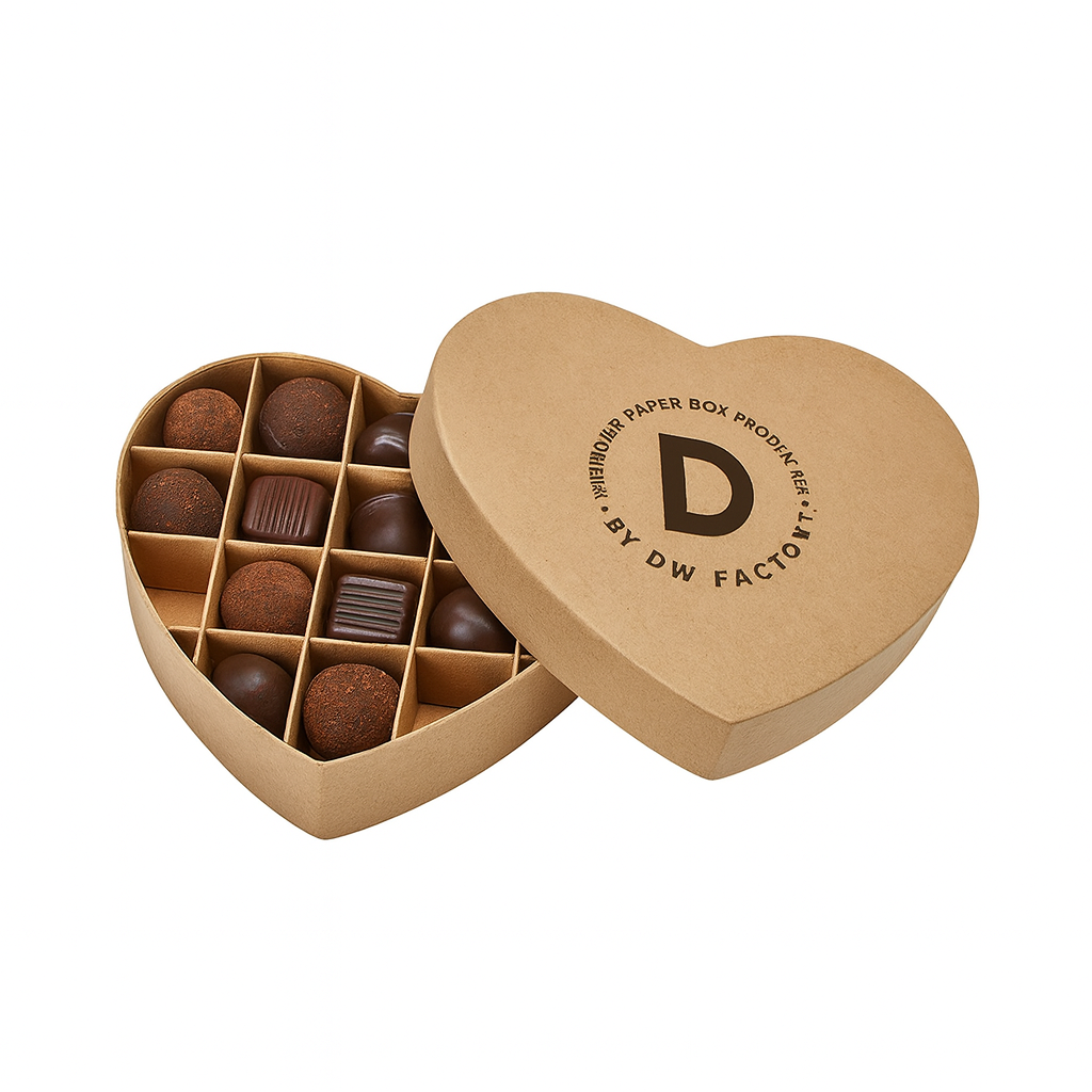 Kraft Paper Chocolate Boxes