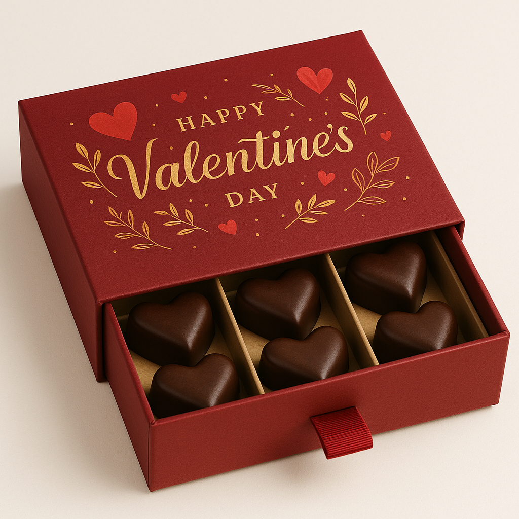 Chocolate drawer box