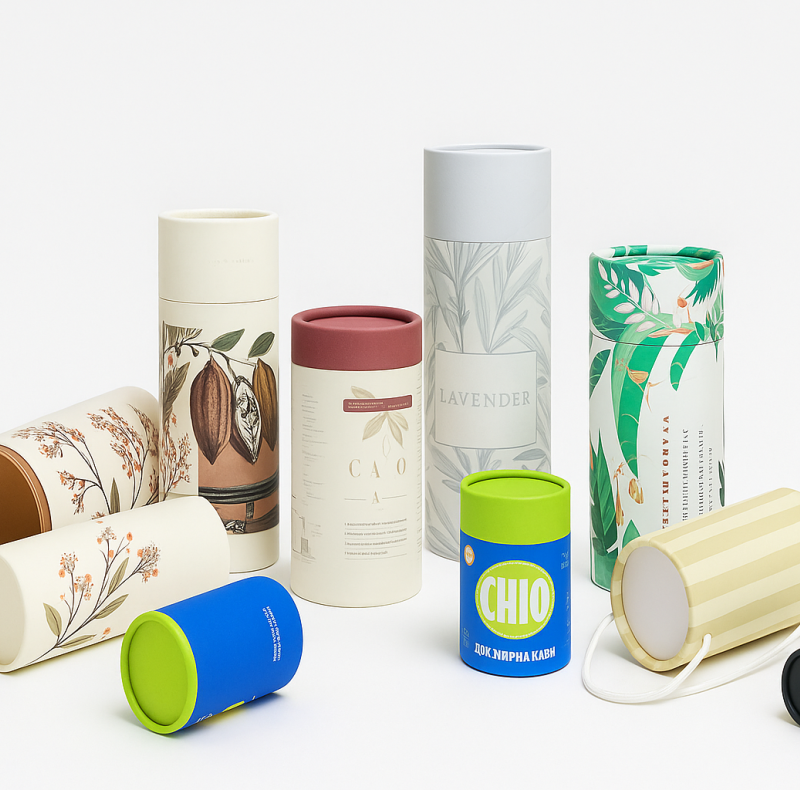 Custom Round Tube Box: What Kinds of Packaging Can Be Customized?
