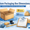 Maßangaben für kundenspezifische Verpackungskartons: Eine Checkliste für B2B-Käufer zur korrekten Dimensionierung