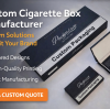 Best Materials & Printing Techniques for Custom Cigarette Packaging Boxes