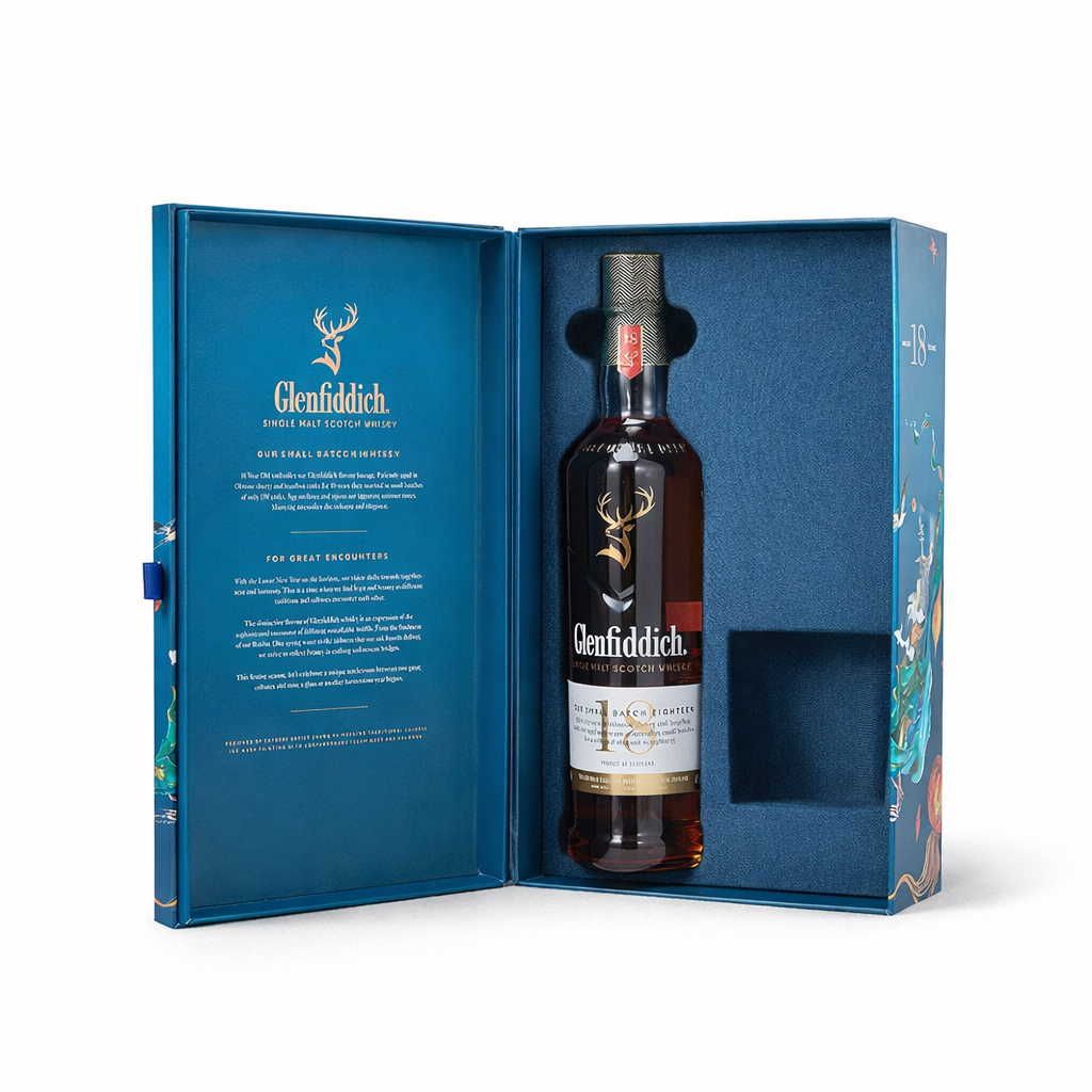 Clamshell Liquor Box