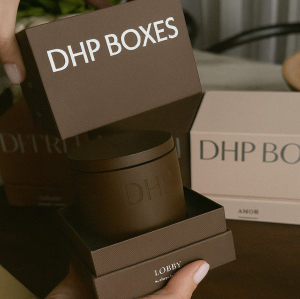 Custom Luxury Candle Packaging: Eco-Friendly Lid-off Boxes with Precision Fit