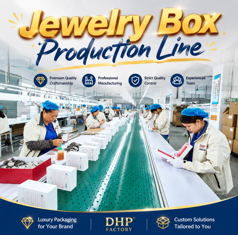 Custom Jewelry Box Manufacturer for Luxury Jewelry Brands
