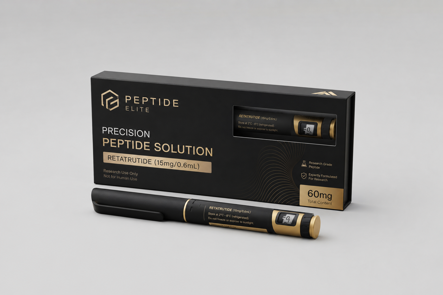 Professional printing and finishing for peptide packaging boxes