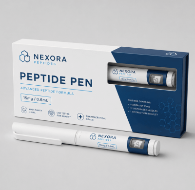 Custom Rigid Peptide Packaging Box with Insert