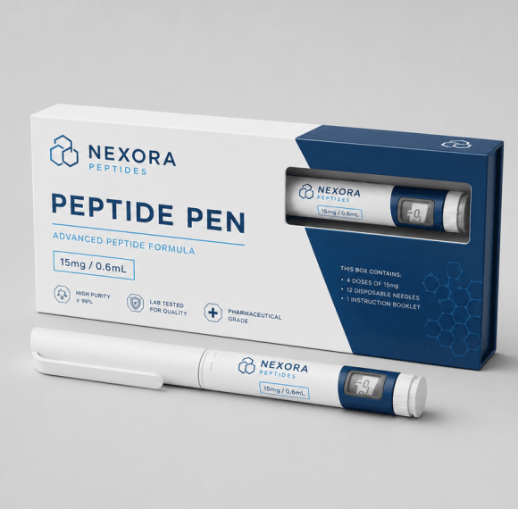 Custom Rigid Peptide Packaging Box with Insert