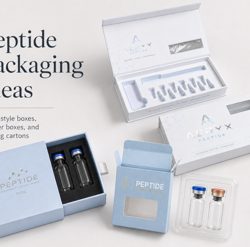 How to Choose the Best Peptide Packaging Rigid Box Design?