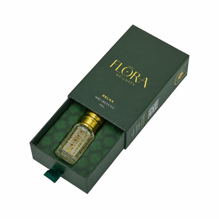 Custom Luxury Attar Packaging Boxes | Rigid Perfume Oil Box with Embossed Finish