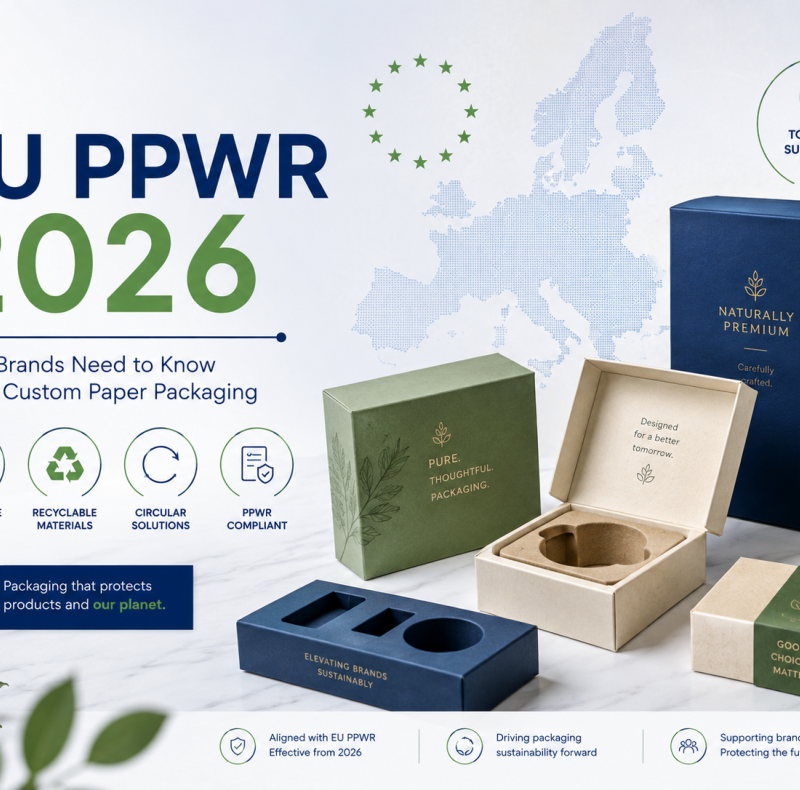 EU PPWR 2026 Is Now in Effect: What Brands Need to Know About Custom Paper Packaging
