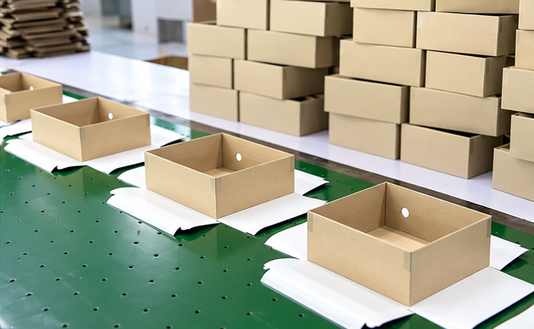 custom packaging box assembly