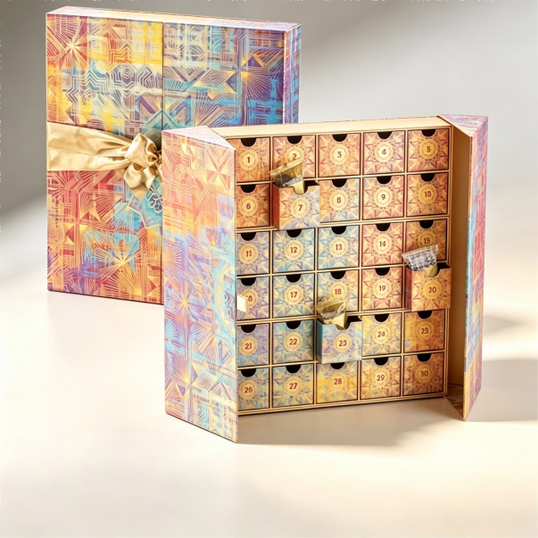 Custom chocolate food and confectionery gift packaging