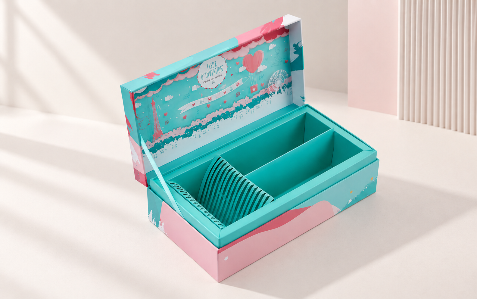 Sustainable luxury cosmetic packaging project