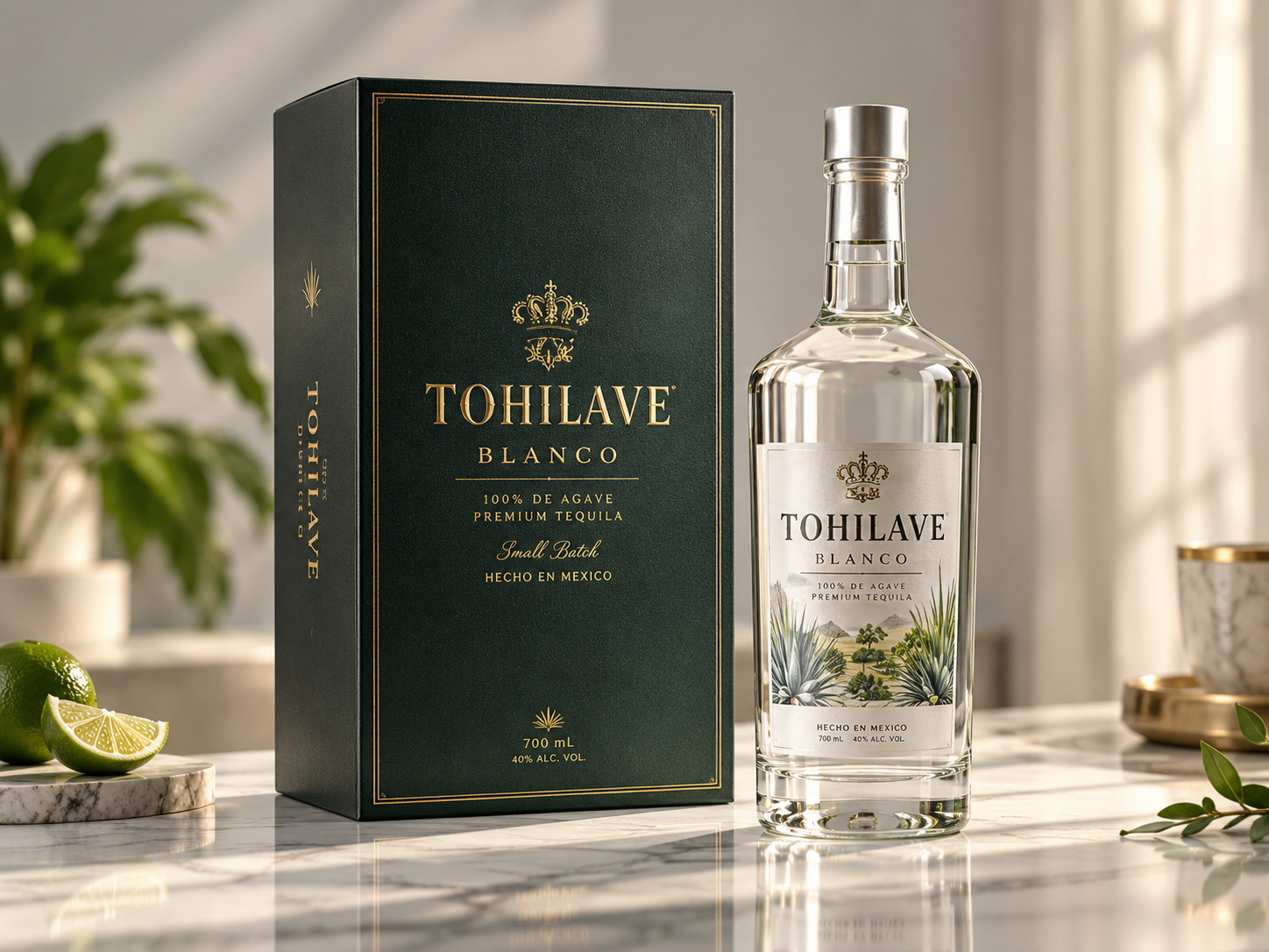 Custom luxury tequila packaging box