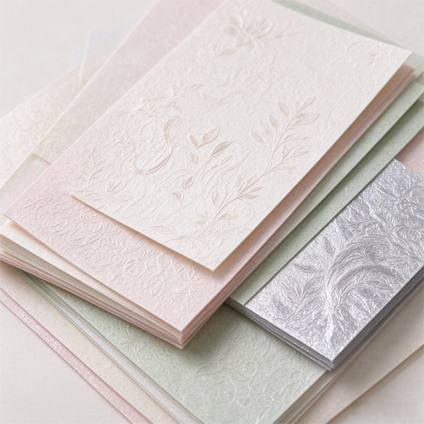 Decorative paper for luxury rigid boxes