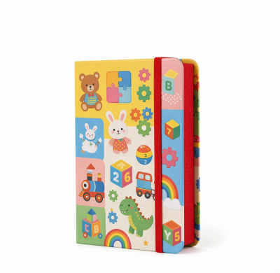 Custom Book-Style Rigid Educational Toy Packaging Box