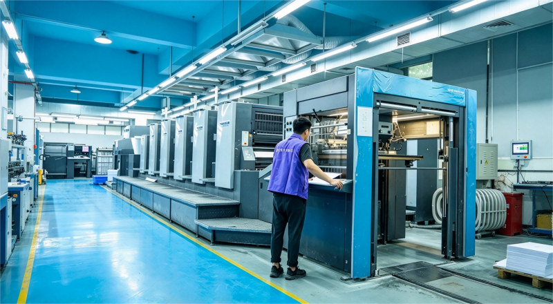 DHP Boxes manufacturing facility and rigid box production