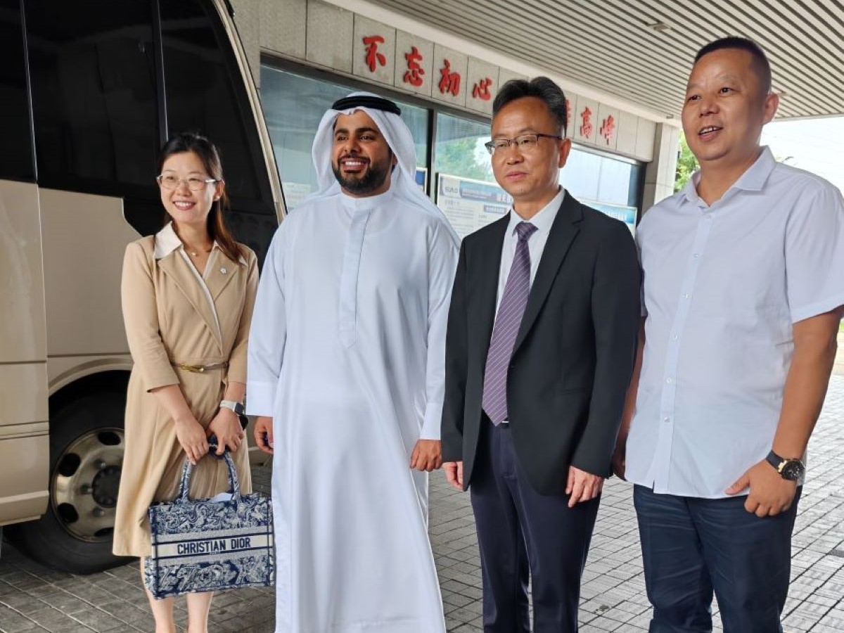 During his visit to Xiangtan, the UAE trade representative showcased green innovation initiatives.