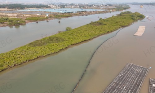 Managing Silt Curtains During the Construction of Pinglu Canal