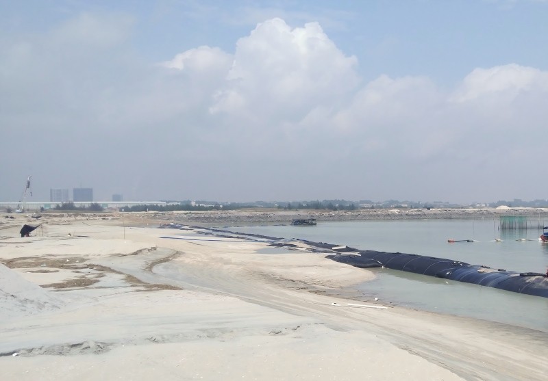 How Geotextile Tubes Create Beautiful Resort Beaches