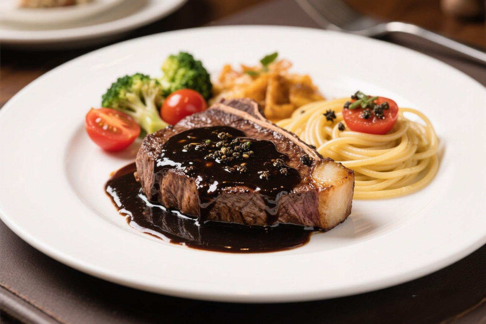 Yinghok black pepper sauce