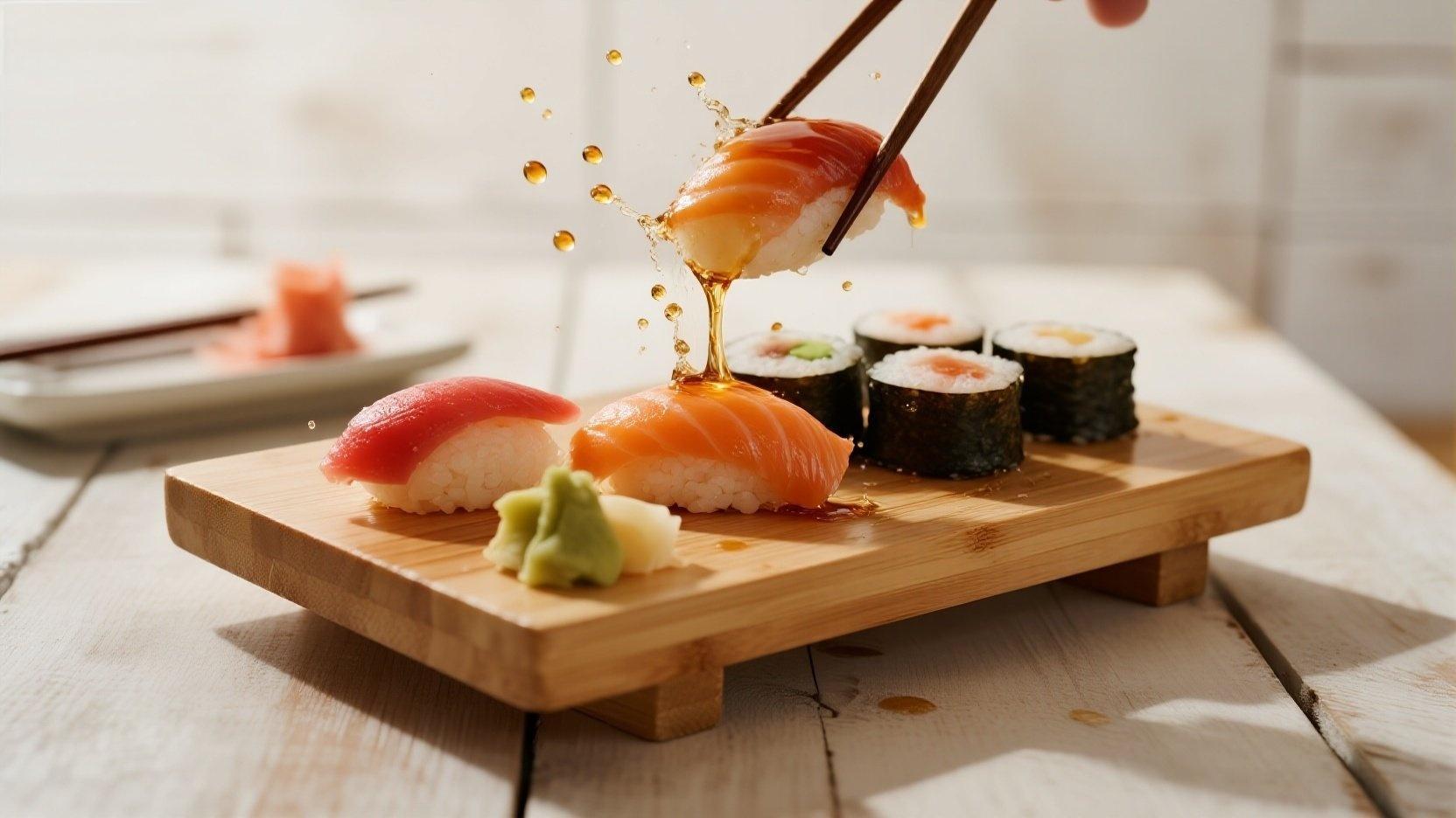 Custom sushi sauces