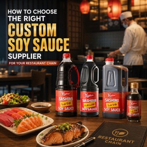 How to Choose the Right Custom Soy Sauce Supplier for Your Restaurant Chain