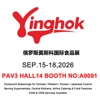 YingHok to Exhibit at WorldFood Moscow 2026 in Moscow, Russia