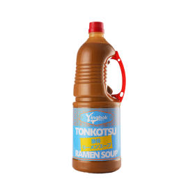 Tonkotsu Ramen Soup (Dark) Supplier | Ramen Soup Base | Factory Usage | Asian Cooking Sauces