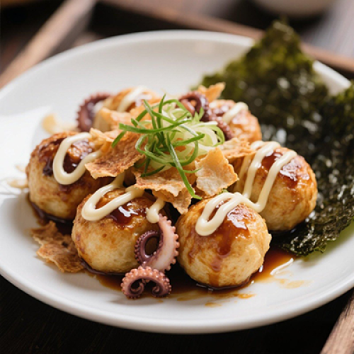Takoyaki Recipe with Yinghok Sauce: Crispy-Outside, Chewy-Inside Japanese Delight!