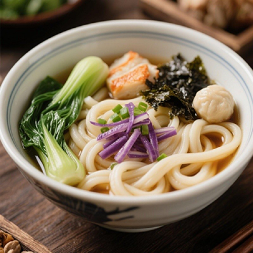 Udon Noodle: Delicious, Simple, and Authentic. Enjoy a Bowl of Freshness Without Waiting by Yinghok Udon Noodle Sauce.
