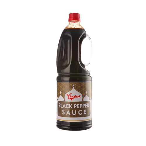 Halal Black Pepper Sauce Factory Supply | BBQ Sauce Halal Certificated | Factory Usage | Asian Cooking Sauce