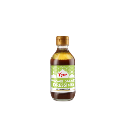 Halal Wasabi Salad Dressing Supplier |Custom Salad Dressings|Restaurant Use|Halal Asian Cooking Sauces