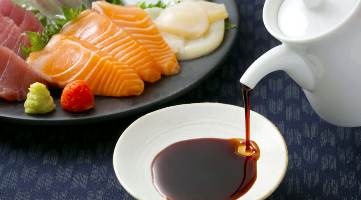 Soy Sauce in Sushi