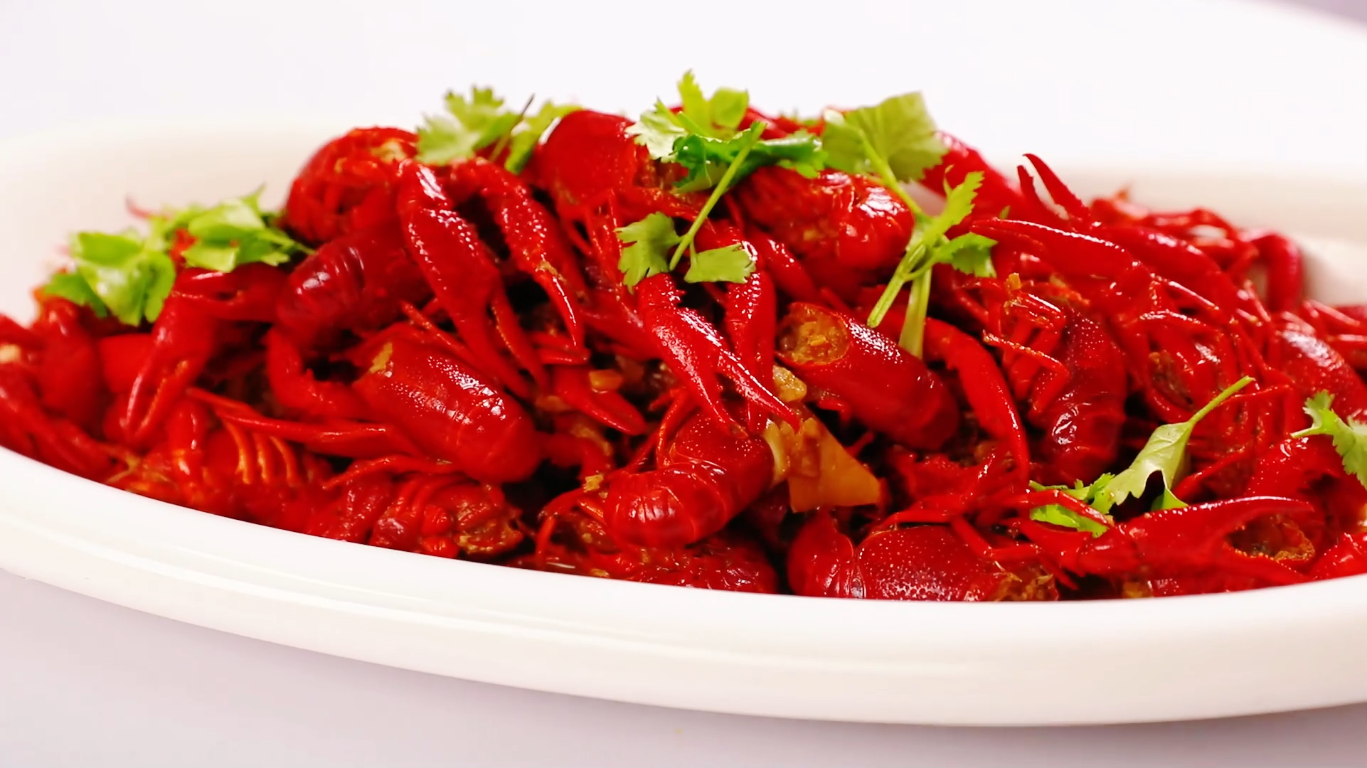 Spicy stir-fried crayfish