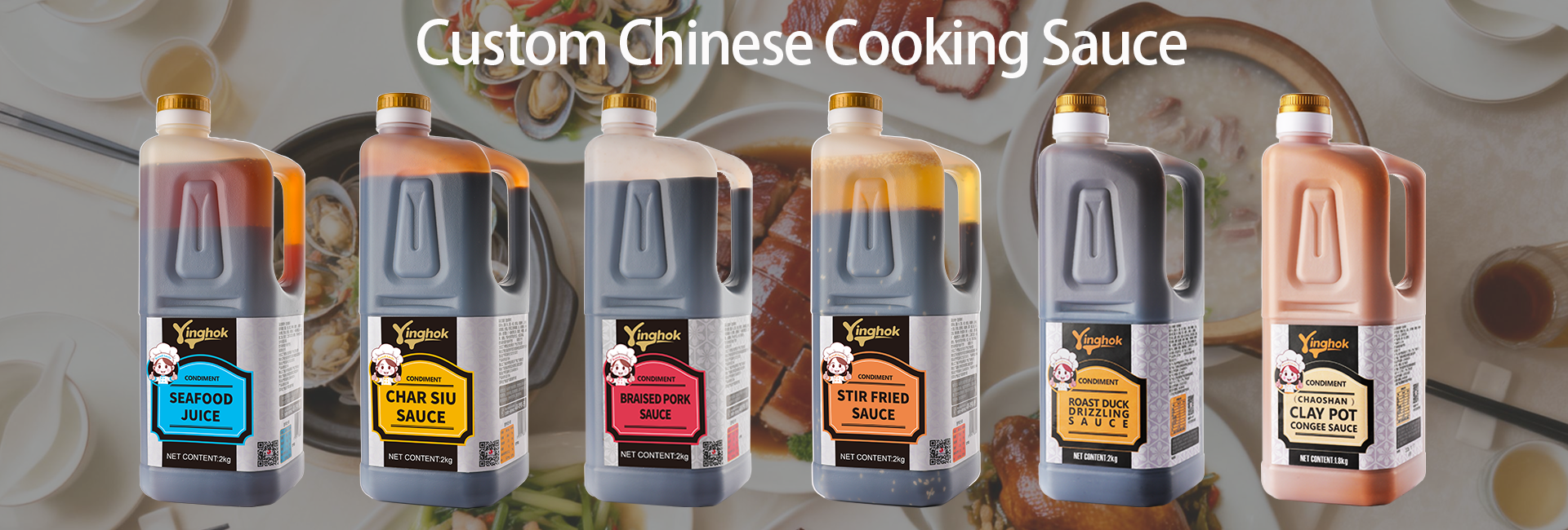 custom Chinese cooking sauce