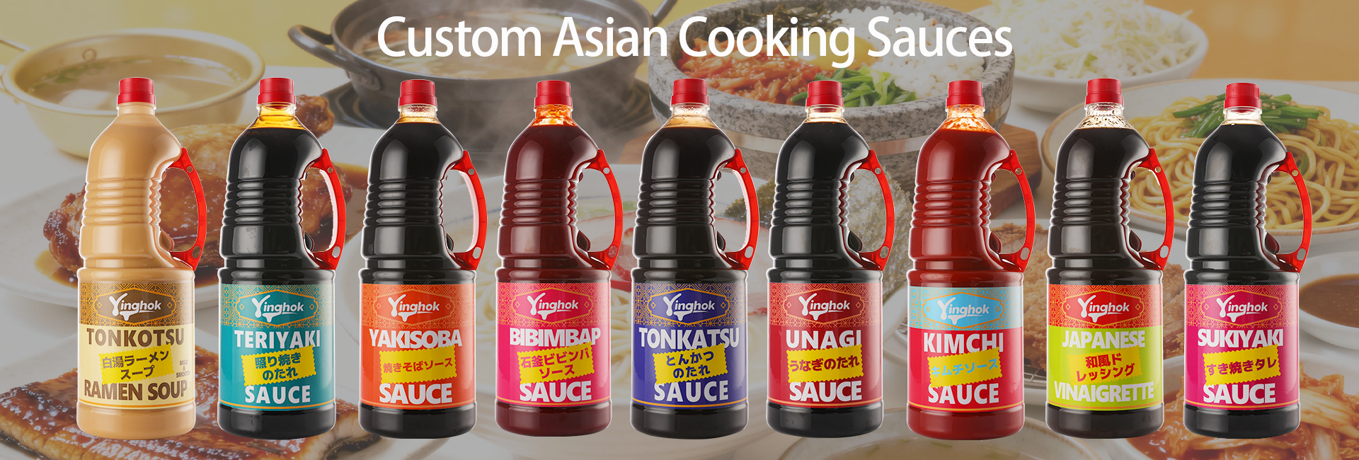 custom asian cooking sauce
