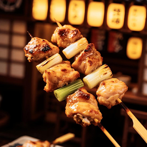 Charcoal-Grilled Yakitori Recipe | Authentic Japanese Flavor with YINGHOK Yakitori Sauce