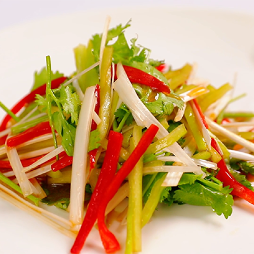 Spicy & Fresh Tiger Salad Recipe | Made with YINGHOK Fresh and Fragrant Sauce