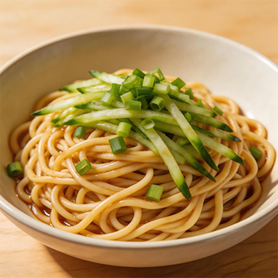 Scallion Fragrant Mixed Noodles Recipe | Easy Scallion Tossed Noodles with YINGHOK Noodle Dressing