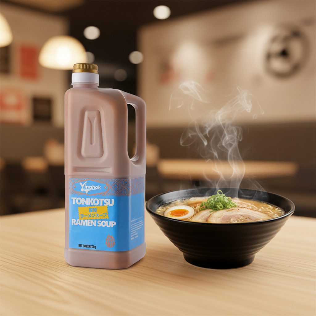 Tonkotsu Ramen Soup Product Showcase
