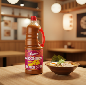 Chicken Bone Ramen Soup Wholesale | Ramen Soup Bases | High-Quality Asian Cooking Sauce for Factory Use