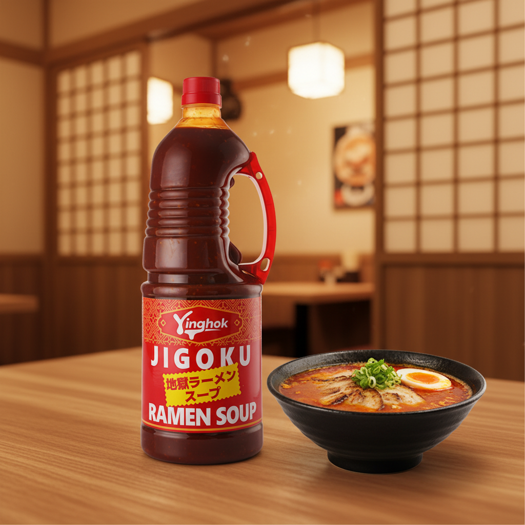 Jigoko Ramen Soup Product Showcase