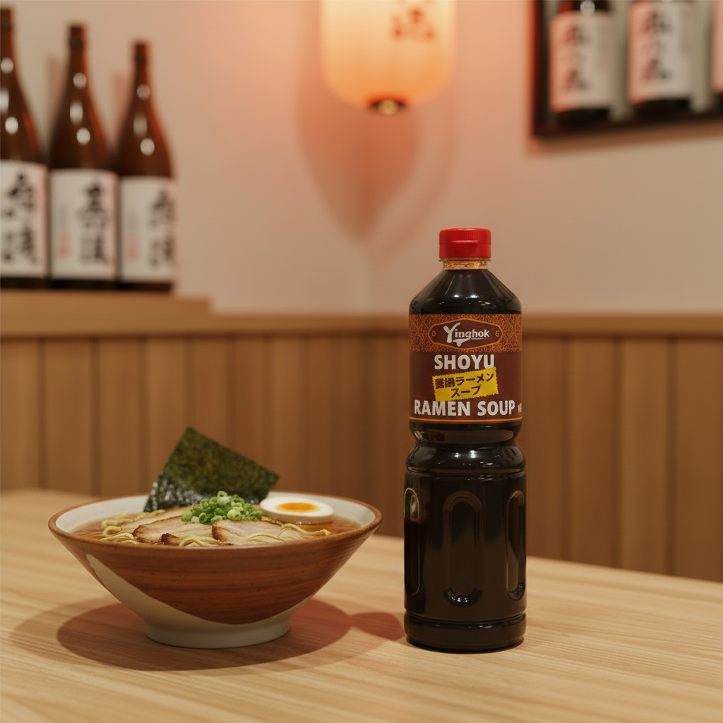 Shoyu Ramen Soup Product Showcase