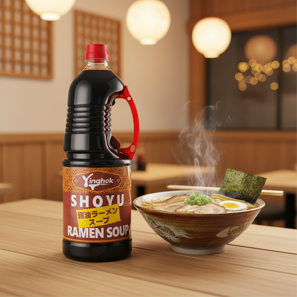 Shoyu Ramen Soup Product Showcase
